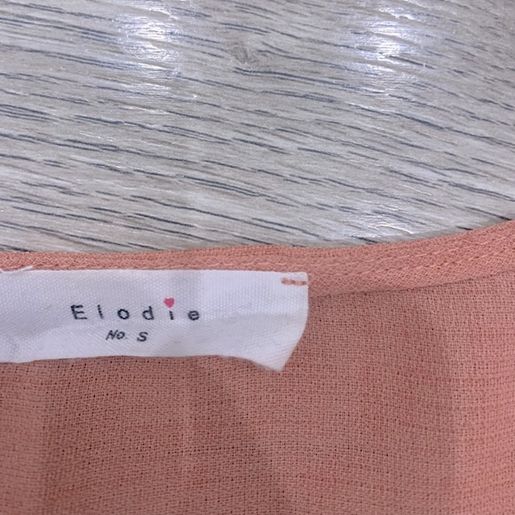Elodie Pink V-Neck Tank Top - Picture 2 of 5